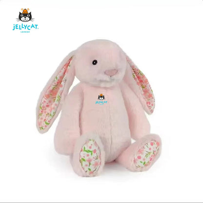 Best-seller 30cm JC Cute Long Ears Rabbit Plush Toy Very Soft White Pink Bunny Doll Sleeping Plushies Home Decor Xmas Gifts Girl