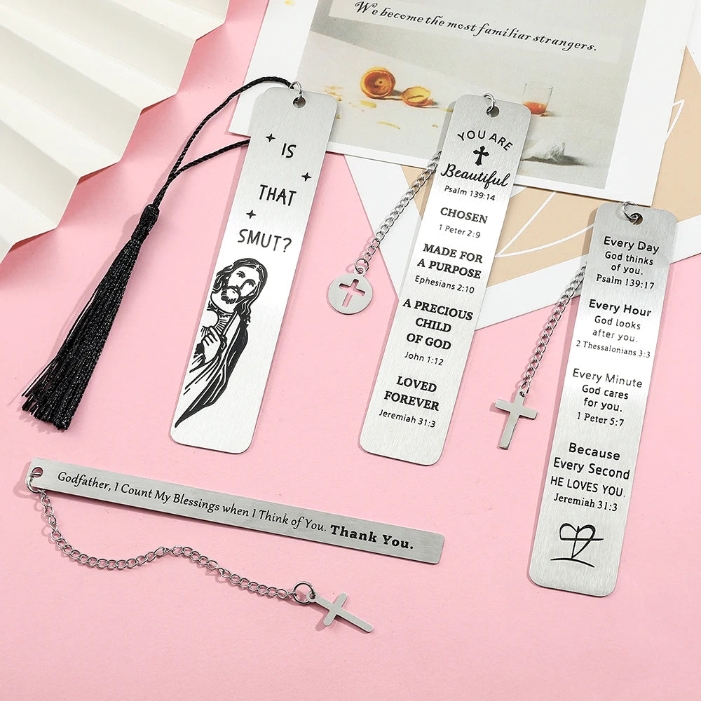New Style Personalized Bookmarks Metal Book Mark for Friend Collection Reading Marker Book Accessory Gift For Book Loves