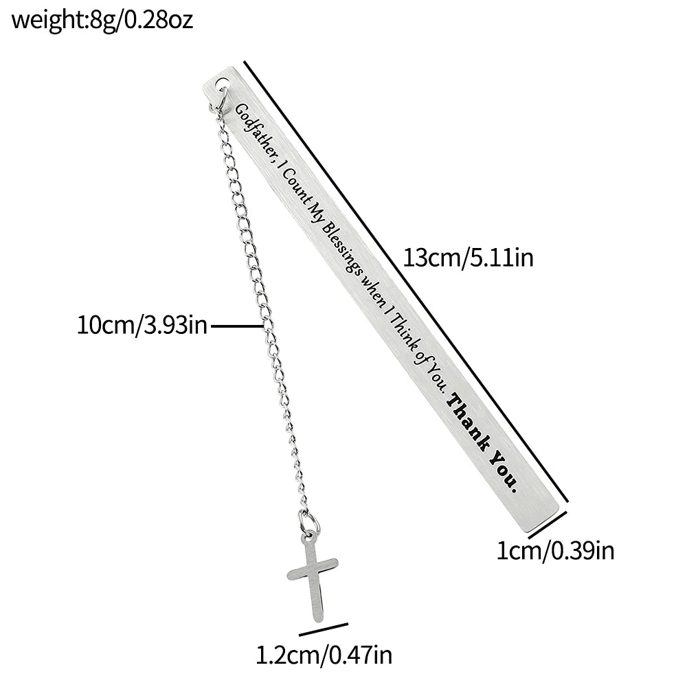 New Style Personalized Bookmarks Metal Book Mark for Friend Collection Reading Marker Book Accessory Gift For Book Loves