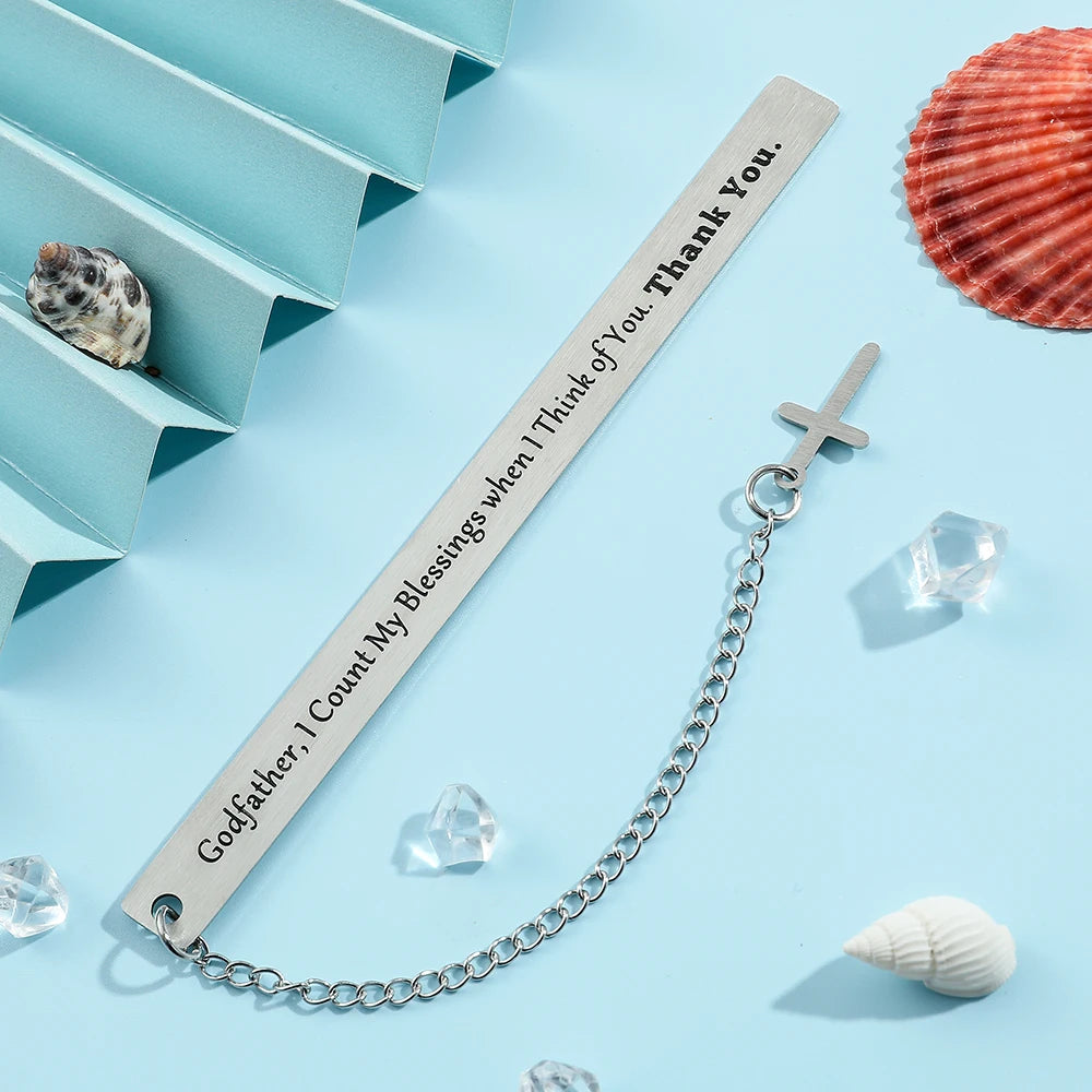 New Style Personalized Bookmarks Metal Book Mark for Friend Collection Reading Marker Book Accessory Gift For Book Loves